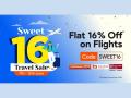 ixigo Celebrates 16 Years with 'Sweet 16 Travel Sale' Going Live on June 7th - Hindi News | ixigo Celebrates 16 Years with 'Sweet 16 Travel Sale' Going Live on June 7th | Latest business News at Lokmattimes.com