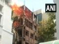UP: Fire breaks out at King George's Medical University in Lucknow - Hindi News | UP: Fire breaks out at King George's Medical University in Lucknow | Latest national News at Lokmattimes.com
