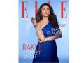 Rakul Preet Singh exudes elegance wearing M&S Fusion collection On digital issue of Elle - Hindi News | Rakul Preet Singh exudes elegance wearing M&S Fusion collection On digital issue of Elle | Latest business News at Lokmattimes.com