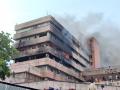MP: Fire at Satpura Bhawan in Bhopal spreads from third floor to sixth; efforts on to douse flames - Hindi News | MP: Fire at Satpura Bhawan in Bhopal spreads from third floor to sixth; efforts on to douse flames | Latest national News at Lokmattimes.com