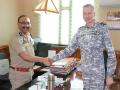 J-K: Air Vice Marshal Vohra calls on DGP to discuss security - Hindi News | J-K: Air Vice Marshal Vohra calls on DGP to discuss security | Latest national News at Lokmattimes.com