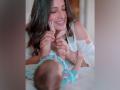 Bipasha Basu, Karan Singh Grover's daughter Devi turns 7 months old, check out pic - Hindi News | Bipasha Basu, Karan Singh Grover's daughter Devi turns 7 months old, check out pic | Latest entertainment News at Lokmattimes.com