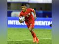 Sunil Chhetri announces wife's pregnancy with goal celebration at Intercontinental Cup 2023 - Hindi News | Sunil Chhetri announces wife's pregnancy with goal celebration at Intercontinental Cup 2023 | Latest football News at Lokmattimes.com