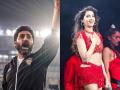 Watch: Abhishek Bachchan grooves to 'Kajra Re' with Nora Fatehi - Hindi News | Watch: Abhishek Bachchan grooves to 'Kajra Re' with Nora Fatehi | Latest entertainment News at Lokmattimes.com