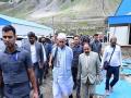 J-K: LG Manoj Sinha reviews Amarnath Yatra preparedness through Baltal route - Hindi News | J-K: LG Manoj Sinha reviews Amarnath Yatra preparedness through Baltal route | Latest national News at Lokmattimes.com