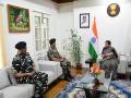 Amid tension, DG CRPF meets Manipur Governor; apprises her of 'situation' - Hindi News | Amid tension, DG CRPF meets Manipur Governor; apprises her of 'situation' | Latest national News at Lokmattimes.com