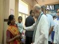 Cyclone Biparjoy: Amit Shah visits Mandvi Civil Hospital, meets people admitted there - Hindi News | Cyclone Biparjoy: Amit Shah visits Mandvi Civil Hospital, meets people admitted there | Latest national News at Lokmattimes.com