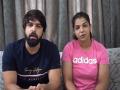 "Our fight against Brij Bhushan, not government": Wrestler couple Sakshi Malik and Satyawart Kadian in video address - Hindi News | "Our fight against Brij Bhushan, not government": Wrestler couple Sakshi Malik and Satyawart Kadian in video address | Latest other-sports News at Lokmattimes.com
