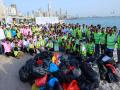 Indian embassy in Kuwait organises beach cleaning drive, 500 volunteers take part - Hindi News | Indian embassy in Kuwait organises beach cleaning drive, 500 volunteers take part | Latest international News at Lokmattimes.com