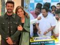Ram Charan fans celebrate outside hospital as 'RRR' star welcomes baby girl - Hindi News | Ram Charan fans celebrate outside hospital as 'RRR' star welcomes baby girl | Latest entertainment News at Lokmattimes.com