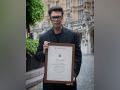 Karan Johar honoured by UK Parliament, says, "I am fortunate and deeply grateful" - Hindi News | Karan Johar honoured by UK Parliament, says, "I am fortunate and deeply grateful" | Latest entertainment News at Lokmattimes.com