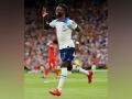 "Can't describe how I'm feeling": England's Bukayo Saka after scoring hat-trick - Hindi News | "Can't describe how I'm feeling": England's Bukayo Saka after scoring hat-trick | Latest football News at Lokmattimes.com