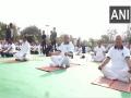 "Being healthy is also biggest service to nation": MP CM Chouhan on International Yoga Day - Hindi News | "Being healthy is also biggest service to nation": MP CM Chouhan on International Yoga Day | Latest national News at Lokmattimes.com