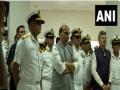 Rajnath Singh inaugurates integrated simulator complex 'Dhruv' at Southern Naval Command - Hindi News | Rajnath Singh inaugurates integrated simulator complex 'Dhruv' at Southern Naval Command | Latest national News at Lokmattimes.com