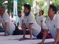 AAI celebrates 9th International Yoga Day at Rajiv Gandhi Bhawan - Hindi News | AAI celebrates 9th International Yoga Day at Rajiv Gandhi Bhawan | Latest national News at Lokmattimes.com