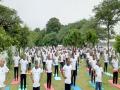 International Day of Yoga: NMCG organizes 'Ghat Par Yoga' under Namami Gange Programme - Hindi News | International Day of Yoga: NMCG organizes 'Ghat Par Yoga' under Namami Gange Programme | Latest national News at Lokmattimes.com