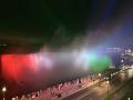 US: Niagara Falls lit up in tricolour to welcome PM Modi - Hindi News | US: Niagara Falls lit up in tricolour to welcome PM Modi | Latest international News at Lokmattimes.com