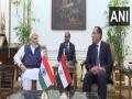 PM Modi holds roundtable meeting with his Egyptian counterpart Mostafa Madbouly - Hindi News | PM Modi holds roundtable meeting with his Egyptian counterpart Mostafa Madbouly | Latest international News at Lokmattimes.com