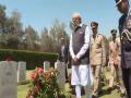 PM Modi visits Heliopolis War Cemetery in Egypt's Cairo - Hindi News | PM Modi visits Heliopolis War Cemetery in Egypt's Cairo | Latest international News at Lokmattimes.com