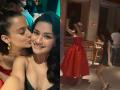 Kangana Ranaut grooves with Avneet Kaur at 'Tiku weds Sheru' success party - Hindi News | Kangana Ranaut grooves with Avneet Kaur at 'Tiku weds Sheru' success party | Latest entertainment News at Lokmattimes.com