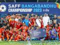 "Rise of Indian football has been remarkable": AIFF Chief Kalyan Chabey on SAFF title win - Hindi News | "Rise of Indian football has been remarkable": AIFF Chief Kalyan Chabey on SAFF title win | Latest football News at Lokmattimes.com