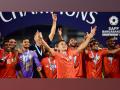 "Nerves of steel": Sachin Tendulkar greets Indian footballers on SAFF victory - Hindi News | "Nerves of steel": Sachin Tendulkar greets Indian footballers on SAFF victory | Latest football News at Lokmattimes.com