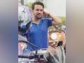 Ahead of racing event in UP, Union Min Anurag Thakur rides bike with MotoGP riders - Hindi News | Ahead of racing event in UP, Union Min Anurag Thakur rides bike with MotoGP riders | Latest national News at Lokmattimes.com