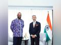 Jaishankar meets UK FS James Cleverly, discusses global issues, security of Indian diplomats - Hindi News | Jaishankar meets UK FS James Cleverly, discusses global issues, security of Indian diplomats | Latest international News at Lokmattimes.com