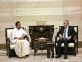 MoS Muraleedharan discuss bilateral trade with Syrian PM Hussein Arnous - Hindi News | MoS Muraleedharan discuss bilateral trade with Syrian PM Hussein Arnous | Latest international News at Lokmattimes.com