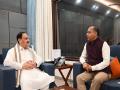 Former Himachal CM Jai Ram Thakur meets JP Nadda - Hindi News | Former Himachal CM Jai Ram Thakur meets JP Nadda | Latest national News at Lokmattimes.com