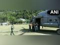 Himachal Pradesh: Air force helicopters deliver relief materials to flood-affected areas - Hindi News | Himachal Pradesh: Air force helicopters deliver relief materials to flood-affected areas | Latest national News at Lokmattimes.com