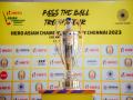 Asian Championship Trophy: Pass the Ball Trophy Tour reaches iconic Kalinga Stadium - Hindi News | Asian Championship Trophy: Pass the Ball Trophy Tour reaches iconic Kalinga Stadium | Latest hockey News at Lokmattimes.com