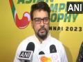 "We plant 10 trees for one goal...it's a good initiative": Anurag Thakur at ATC final clash - Hindi News | "We plant 10 trees for one goal...it's a good initiative": Anurag Thakur at ATC final clash | Latest hockey News at Lokmattimes.com