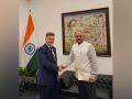 Ukraine's designated Ambassador to India Oleksandr Polischuk arrives in India  - Hindi News | Ukraine's designated Ambassador to India Oleksandr Polischuk arrives in India  | Latest international News at Lokmattimes.com