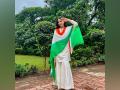 Sara Ali Khan celebrates Independence Day in beautiful tricolour outfit - Hindi News | Sara Ali Khan celebrates Independence Day in beautiful tricolour outfit | Latest entertainment News at Lokmattimes.com