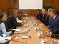Defence Secretary Giridhar Aramane meets US Congressional delegation  - Hindi News | Defence Secretary Giridhar Aramane meets US Congressional delegation  | Latest international News at Lokmattimes.com
