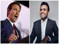 DeSantis slips, now tied with Indian-American Vivek Ramaswamy for 2nd in GOP Primary - Hindi News | DeSantis slips, now tied with Indian-American Vivek Ramaswamy for 2nd in GOP Primary | Latest international News at Lokmattimes.com