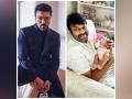 Ram Charan shares adorable picture of his father Chiranjeevi with little Klin Kaara on his birthday - Hindi News | Ram Charan shares adorable picture of his father Chiranjeevi with little Klin Kaara on his birthday | Latest entertainment News at Lokmattimes.com