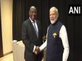 BRICS Summit, Day-2: PM Modi holds bilateral meeting with South Africa's President Cyril Ramaphosa - Hindi News | BRICS Summit, Day-2: PM Modi holds bilateral meeting with South Africa's President Cyril Ramaphosa | Latest international News at Lokmattimes.com