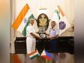 Navy Chief Admiral Hari Kumar, Philippine Coast Guard sign Standard Operating Procedure to enhance maritime security - Hindi News | Navy Chief Admiral Hari Kumar, Philippine Coast Guard sign Standard Operating Procedure to enhance maritime security | Latest international News at Lokmattimes.com