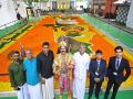 Ujjivan Small Finance Bank Sets a World Record with a Grand Pookalam Depicting Kerala’s Cultural and Art Heritage - Hindi News | Ujjivan Small Finance Bank Sets a World Record with a Grand Pookalam Depicting Kerala’s Cultural and Art Heritage | Latest business News at Lokmattimes.com