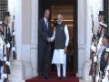 PM Modi holds bilateral meeting with his Greek counterpart Mitsotakis - Hindi News | PM Modi holds bilateral meeting with his Greek counterpart Mitsotakis | Latest international News at Lokmattimes.com