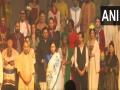 UP CM Yogi Adityanath, MoS Meenakashi Lekhi attend cultural event at G20 program in Varanasi - Hindi News | UP CM Yogi Adityanath, MoS Meenakashi Lekhi attend cultural event at G20 program in Varanasi | Latest international News at Lokmattimes.com