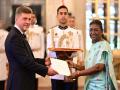Envoys of Ukraine, three other countries present credentials to President Murmu - Hindi News | Envoys of Ukraine, three other countries present credentials to President Murmu | Latest international News at Lokmattimes.com