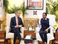US Envoy Garcetti, Union Minister Mandaviya discuss US-India health G20 priorities - Hindi News | US Envoy Garcetti, Union Minister Mandaviya discuss US-India health G20 priorities | Latest international News at Lokmattimes.com