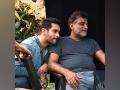 Angad Bedi shares BTS pictures with ‘Ghoomer’ director R Balki - Hindi News | Angad Bedi shares BTS pictures with ‘Ghoomer’ director R Balki | Latest entertainment News at Lokmattimes.com