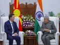 Vice President Jagdeep Dhankhar meets North Macedonia’s Foreign Affairs Minister Bujar Osmani - Hindi News | Vice President Jagdeep Dhankhar meets North Macedonia’s Foreign Affairs Minister Bujar Osmani | Latest international News at Lokmattimes.com
