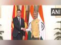 EAM Jaishankar meets North Macedonia’s Minister of Foreign Affairs Bujar Osmani - Hindi News | EAM Jaishankar meets North Macedonia’s Minister of Foreign Affairs Bujar Osmani | Latest international News at Lokmattimes.com