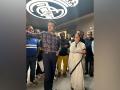 Former India captain Sourav Ganguly, Mamata Banerjee visit Santiago Bernabeu Stadium in Madrid - Hindi News | Former India captain Sourav Ganguly, Mamata Banerjee visit Santiago Bernabeu Stadium in Madrid | Latest football News at Lokmattimes.com