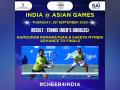 Asian Games: Ramanathan-Myneni reach men's doubles gold medal match - Hindi News | Asian Games: Ramanathan-Myneni reach men's doubles gold medal match | Latest tennis News at Lokmattimes.com